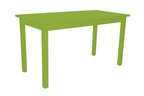 60" Raw Umber Solid Wood Dining Table