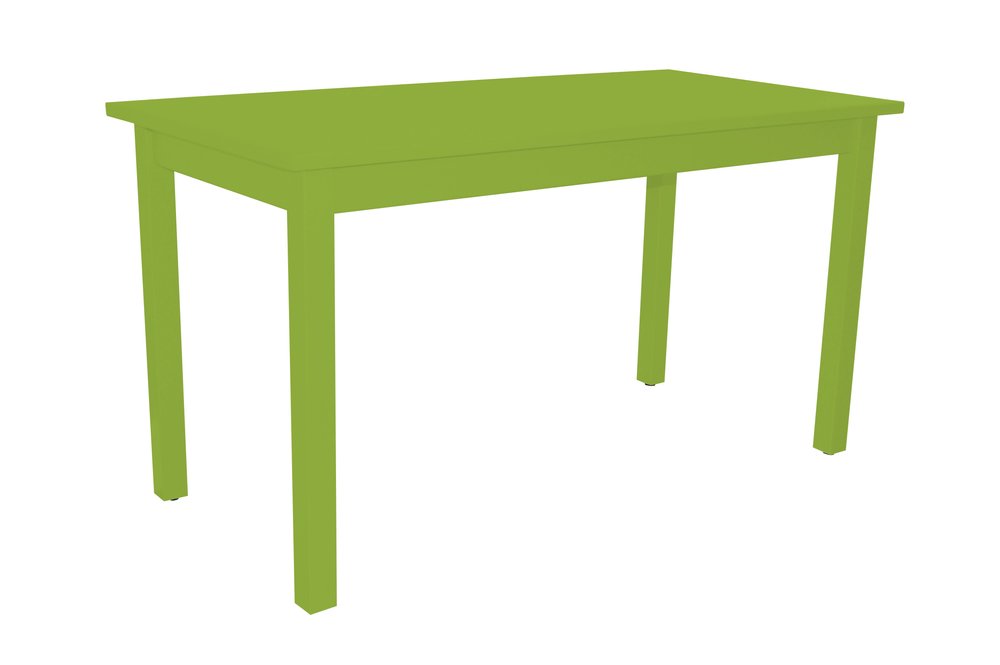 60" Raw Umber Solid Wood Dining Table