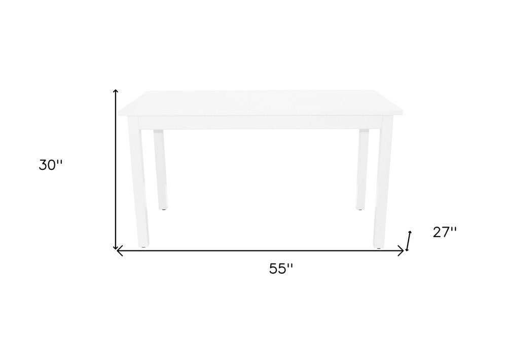 60" Raw Umber Solid Wood Dining Table