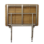 18" X 40" Brown Teak Rectangular Shower Bench