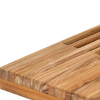 30" Brown Wall Mount Teak Rectangular Shower Bench