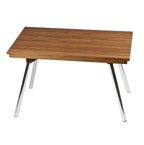 16" X 25" Brown Teak Rectangular Shower Bench