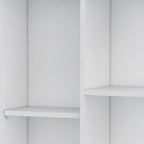 21" White Wood Accent Cabinet With Single Door