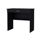 32" Black Wood Writing Desk