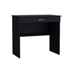 32" Black Wood Writing Desk