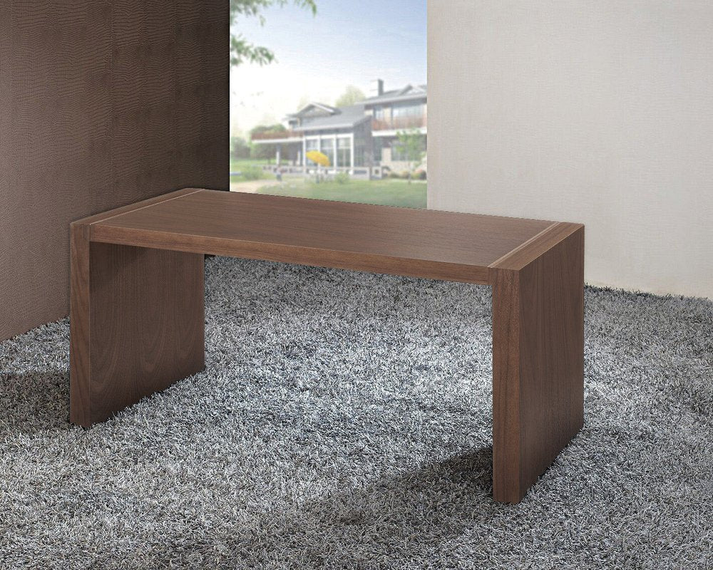 62" Espresso Solid Wood Computer Desk