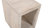 Three Piece Natural Solid Wood Distressed Sled Coffee And End Tables Set