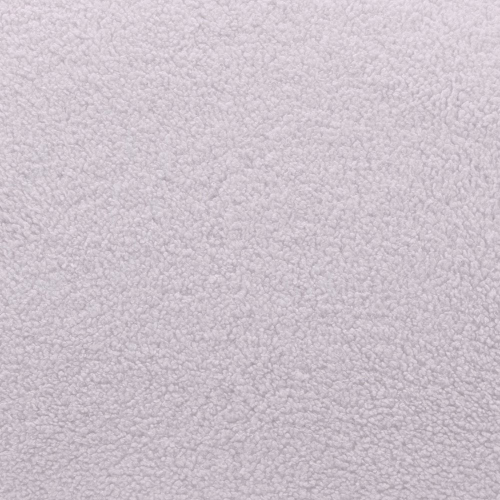 85" Light Gray Upholstered Curved Sofa