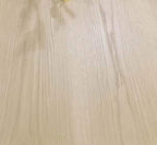 79" Brown and Red Wood and Metal Trestle Base Dining Table
