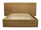 Natural Wood Queen Bed Frame