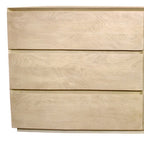 72" Natural Solid Wood Six Drawer Double Dresser
