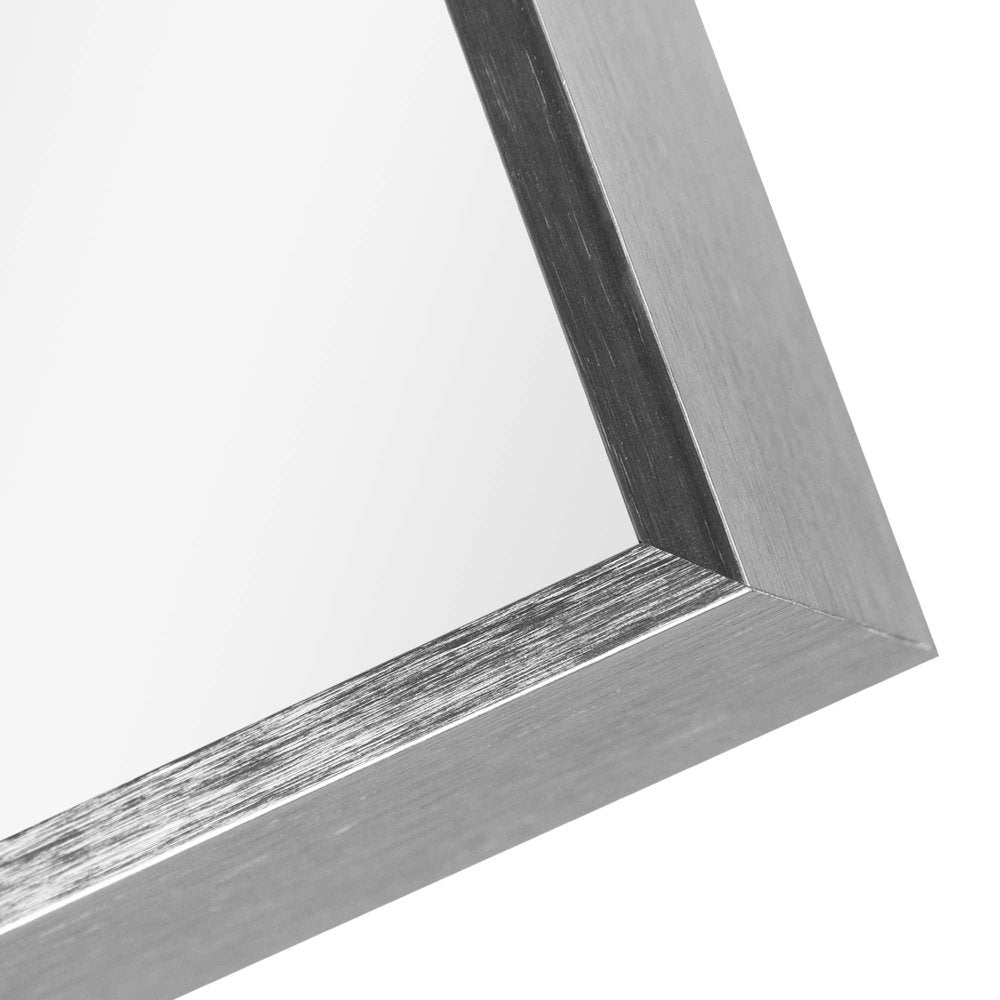 36" Gold Aluminum Framed Accent Mirror