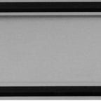 Gray Ribbed Texture Wood And Upholstery King Bed Frame