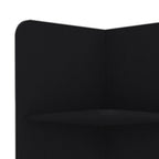 15" Black Wood Freestanding Bathroom Vanity