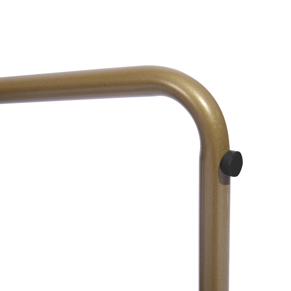 Set of Two Dark Green and Gold Velvet and Metal Dining Side Chairs