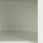 60" Teal Blue Ribbed Texture Sideboard with Four Doors