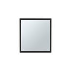 20" Black Wood Floating Bathroom Vanity