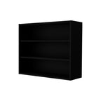 36" Black Wood Wall Mounted Floating Shelf