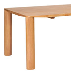 79" Espresso Solid Wood Dining Table