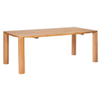 79" Espresso Solid Wood Dining Table