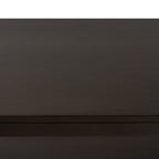 48" Walnut Solid Wood Floor Shelf Coffee Table With Shelf