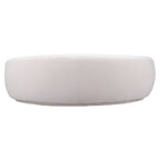 93" Cream Upholstered Curved Sofa