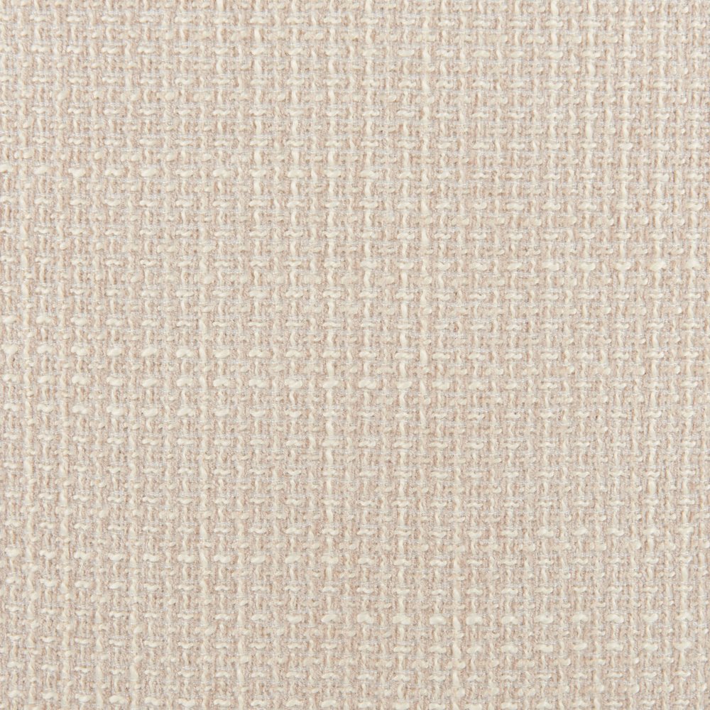 Beige And Natural Fabric And Wood Dining Side Chair