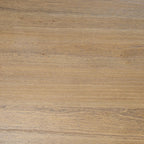 55" Natural Solid Wood Oval Coffee Table