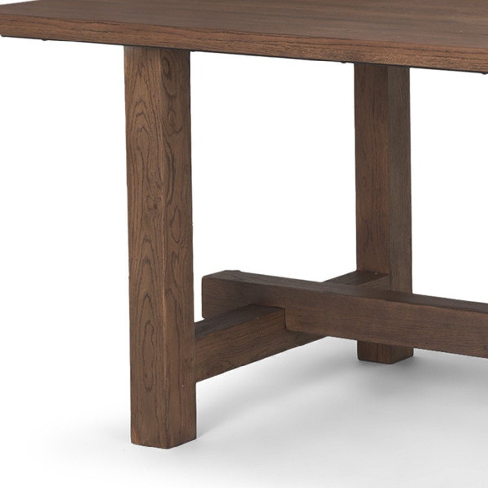 84" Taupe Dining Table