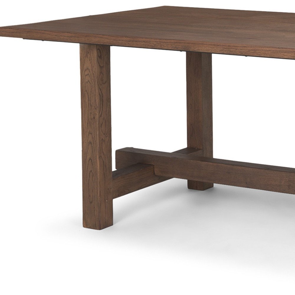 84" Taupe Dining Table