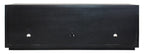 95" Dark Brown Distressed Solid Wood Sideboard with Six Doors