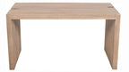 56" Ivory Reclaimed Wood Sled Writing Desk