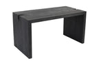 56" Graphite Reclaimed Wood Sled Writing Desk