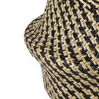 Set of Three Brown Nesting Water Hyacinth Basket