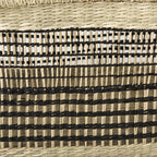 Set of Two Brown Nesting Water Hyacinth Basket