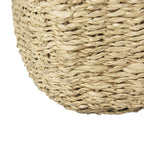 Set of Three Gray Nesting Water Hyacinth Basket