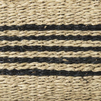 Set of Three Gray Nesting Water Hyacinth Basket