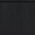 42" Graphite Distressed Reclaimed Wood Sideboard With Two Doors