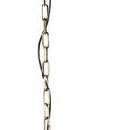 White And Gold Empire Three Light Metal and Beads Dimmable Chandelier