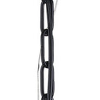 Black And White Single Metal Dimmable Ceiling Light With White Shades