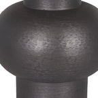 26" Black Round Bedside Lamp With Empire Shade