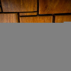 Brown 3D Embossed Abstract Teak Reclaimed Wood Decorative Wall Panels