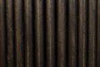 48" Espresso and Black Solid Wood and Iron Accent Cabinet With Four Doors