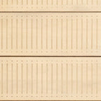 68" Natural Solid Wood Six Drawer Dresser