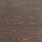 79" Espresso Solid Wood Cross Leg Base Dining Table