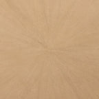 71" Natural Solid Wood Pedestal Base Oval Dining Table