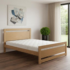 Natural Wood Queen Bed Frame