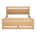 Natural Wood Queen Bed Frame