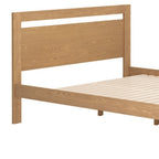Natural Wood Queen Bed Frame