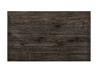 60" Gray Wood Dining Table